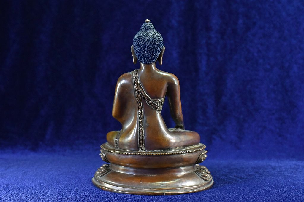 釈迦牟尼像カッパー製特上品 詳細